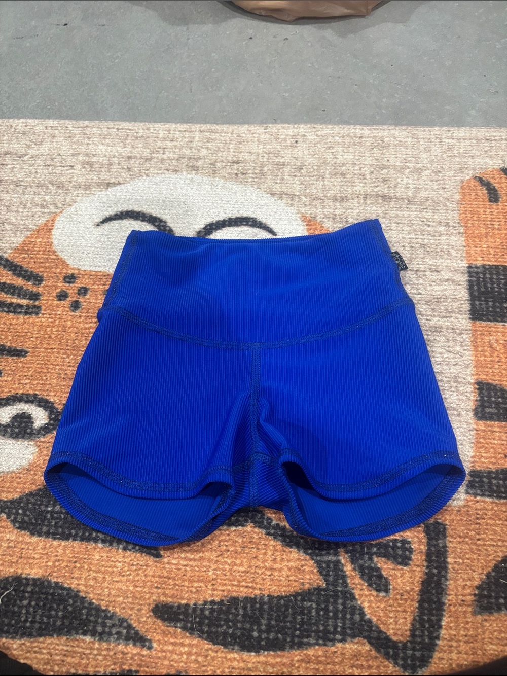 Tiger Friday, Ruth ribbed royal blue shorts CL